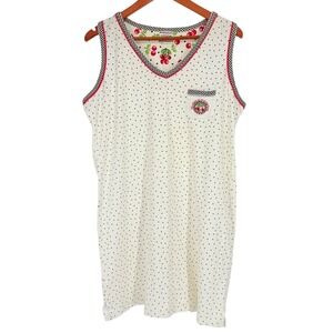 Vintage Mary Engelbreit Dream Wear Collection Short Nightgown Women's Size‎ XL
